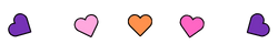 Decorative hearts